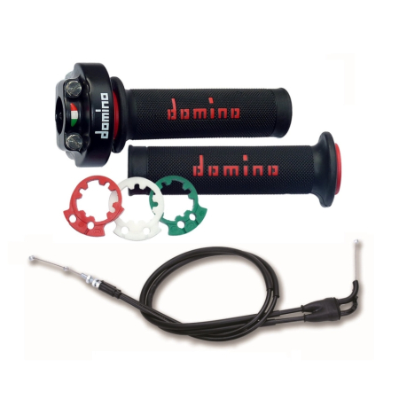 Domino Schnellgasgriffe XM2 für Ducati 848 1098 1198 inc. Züge