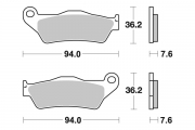 SBS Bremsbeläge für Yamaha TT 600 RE 03-04