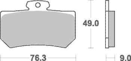 SBS Bremsbeläge für A.P. Racing Calipers CP-4484-2S0/3S0
