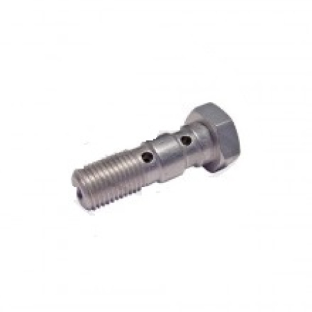 Hohlschraube doppelt 3/8-24 silber