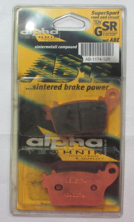 Honda CBR1000RR SC57 (998ccm) 2006- Alpha Technik Bremsbeläge