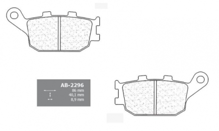 Honda Integra RC62 2012- Alpha Technik Bremsbeläge