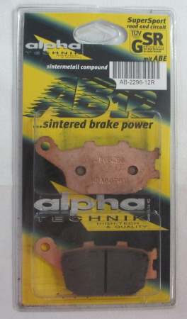 Honda CBR1000RR SC57 (998ccm) 2004- Alpha Technik Bremsbeläge