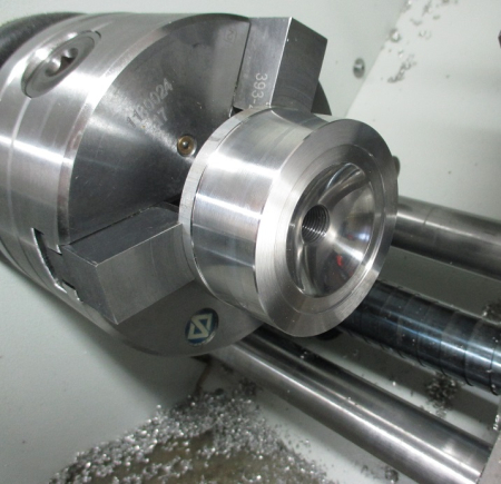 Preview: Hercules K125 MRG Zylinderkopfeinsatz / Kalotte V=16,8ccm Q=0,50 D=56,00mm für unseren Zylinderkopfumbau MRG aus unserem Hause