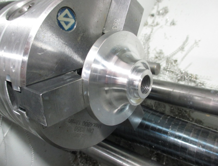 Hercules K125 MRG Zylinderkopfeinsatz / Kalotte V=15,6ccm Q=0,50 D=56,00mm für unseren Zylinderkopfumbau MRG aus unserem Hause