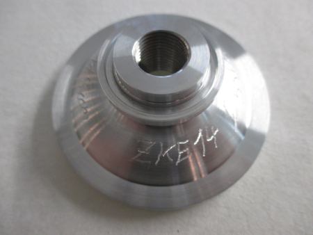 Honda RS250 NF5 MRG Zylinderkopfeinsatz / Kalotte V=11,2ccm Q=-0,20 D=55,00mm für unseren Zylinderkopfumbau MRG aus unserem Hause