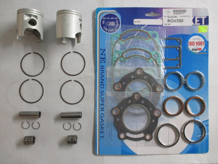 Aprilia RS250 1996 - 2003 Mitaka Kolbensatz 55,95mm + Zyl-Dichtungssatz + Lager