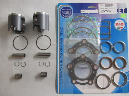 Aprilia RS250 1996 - 2003 Meteor Kolbensatz 55,95mm + Zyl-Dichtungssatz + Lager