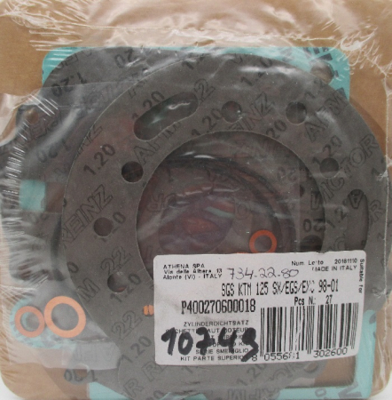 KTM EXE125 Bj. 1998 - 2001 Athena Zylinderdichtsatz