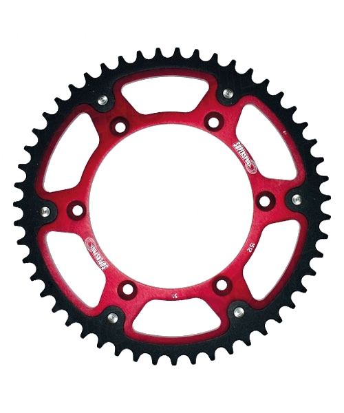Yamaha YZF R6 S (This is the sprocket for the S Model) (530 conv.) 2006 - 2008  Kettenrad Stealth 42Z/530 (rot)