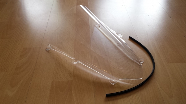 Honda CBR600 RR 2007 - 2012 MRG-Verkleidungsscheiben mit Prüfzeichen