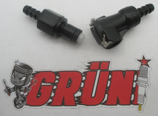 Grüni Benzin Schnelltrennkupplung in 6mm oder 8mm