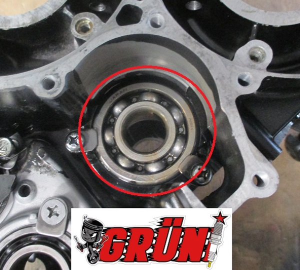 Grüni Ruckdämpferlager 22x56x16 C3