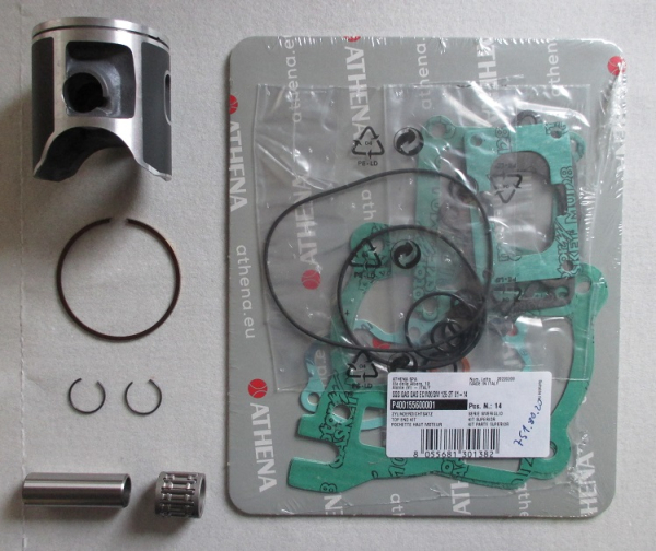 GasGas MC125 2001 - 2002 Mitaka Kolbensatz 53,97mm + Zyl-Dichtungssatz + Lager