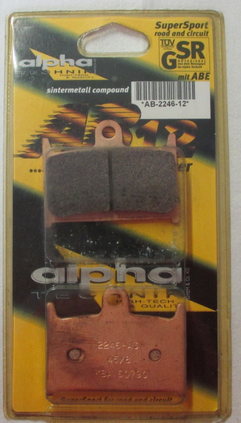 Triumph Daytona 1200 T300 (1180ccm) 1991-1995 Alpha Technik Bremsbeläge