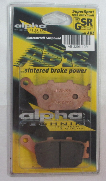 Honda CBF500 PC39 (500ccm) 2004- Alpha Technik Bremsbeläge