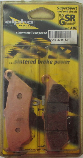 Aprilia Pegaso 650 Trail VD (660ccm) 2005- Alpha Technik Bremsbeläge