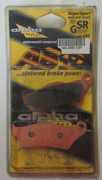 BMW K1300GT K12S (1293ccm) 2009- Alpha Technik Bremsbeläge