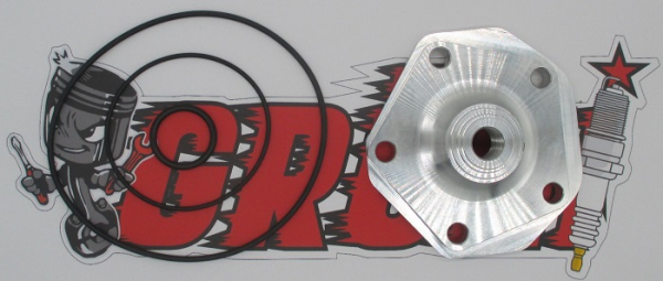Aprilia SX125 Rotax 122/123 MRG Zylinderkopfeinsatz / Kalotte V=11,4ccm K=2mm Q=1,40mm