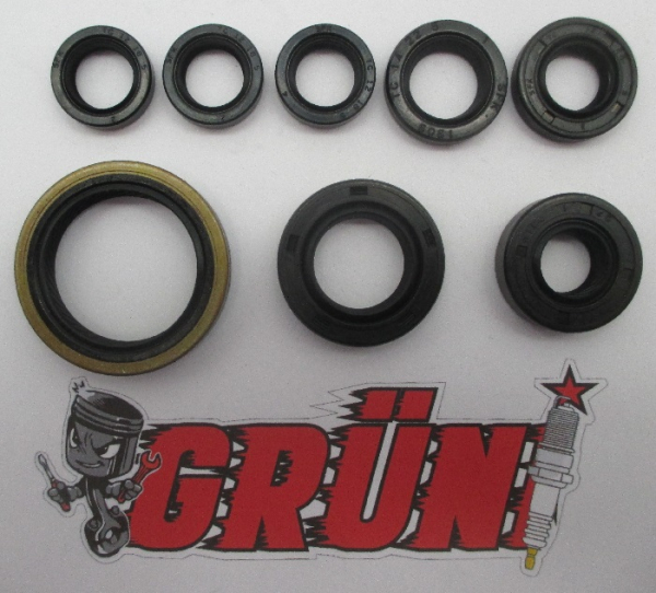 Yamaha YZ250 F Bj. 2001 - 2013 Grüni Motorsimmerringsatz