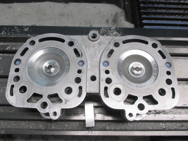 Kawasaki KR1 250 (S) Zylinderkopf ausspindeln - planen