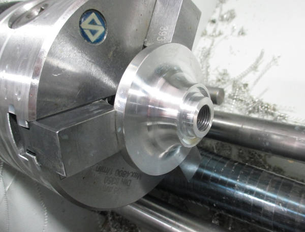 Hercules K125 MRG Zylinderkopfeinsatz / Kalotte V=16,8ccm Q=0,50 D=56,00mm für unseren Zylinderkopfumbau MRG aus unserem Hause