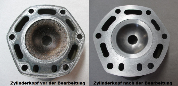 Honda NSR125 R Zylinderkopf ausdrehen - planen