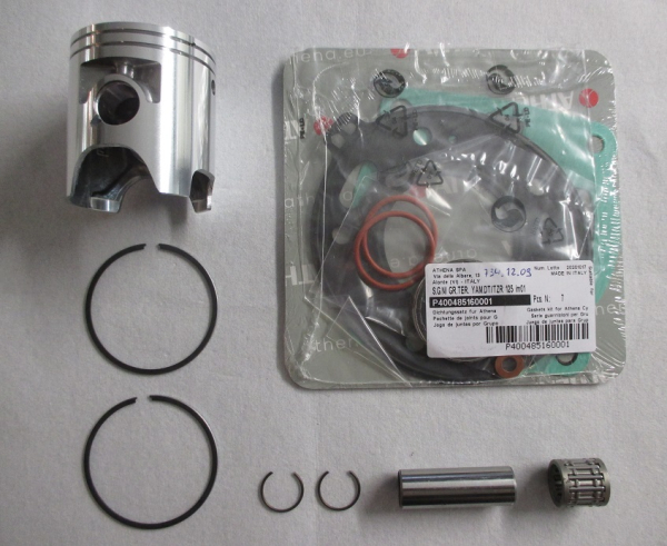 Yamaha DT125 / TZR125 / TDR125 Meteor Kolbensatz 55,96mm + Zyl-Dichtungssatz + Lager