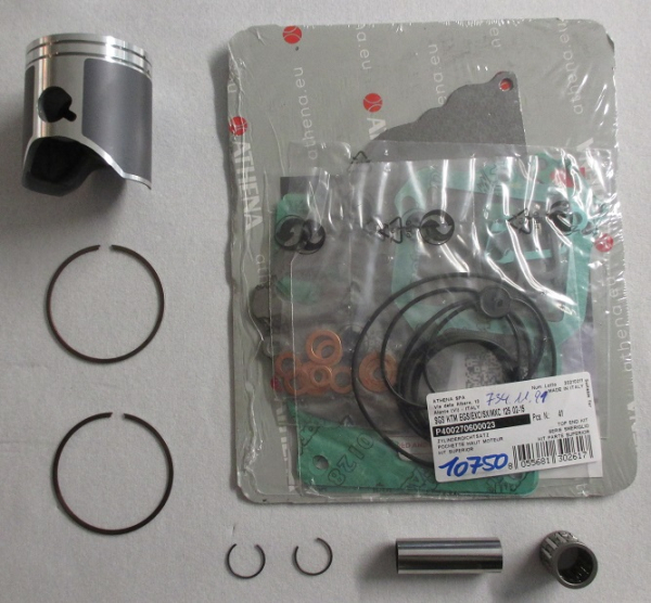 KTM EXC125 2002 - 2016 Mitaka Kolbensatz 53,96mm + Zyl-Dichtungssatz