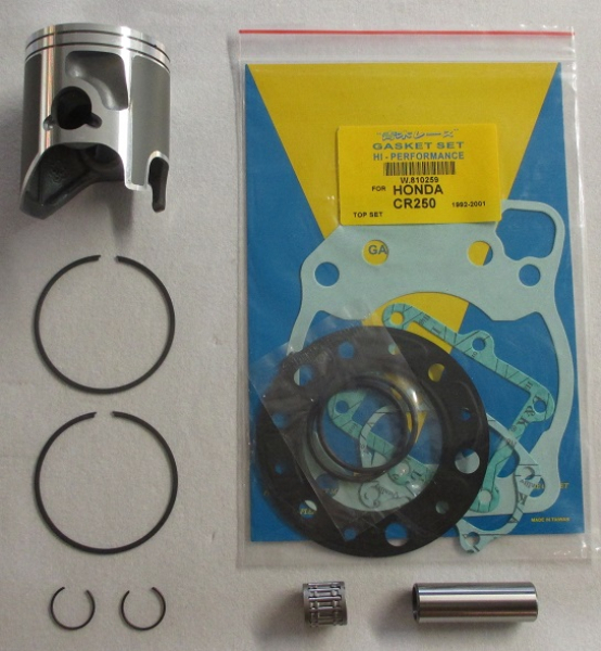 Honda CR250 1997 - 2001 Mitaka Kolbensatz 67.50mm + Zyl-Dichtungssatz + Lager