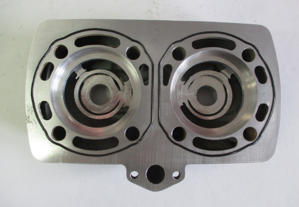 Yamaha RD350 LC Zylinderköpfe auspindeln für MRG Zylinderkopfeinsätze / Kalotten / O-Ring umbau
