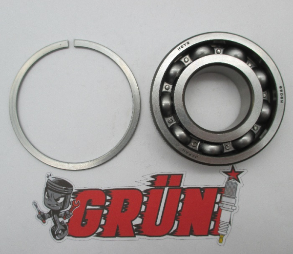 JTEKT Koyo Kurbelwellenlager 30x62x16 C4 mit Nut und Haltering