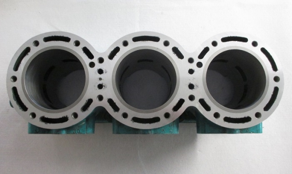 Kawasaki ZXI1100 Zylinderbank planen Kopfseite