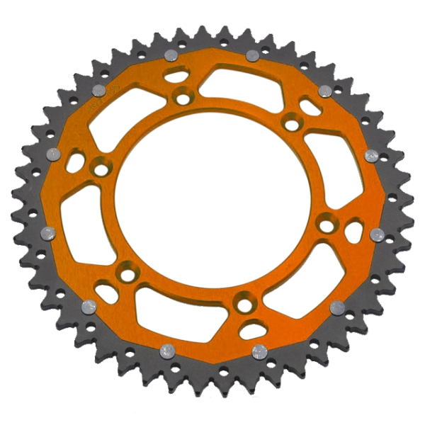 KTM Supermoto 690 2007 – 2014 Alu-Kettenrad Supersprox 520 - 38Z (orange)