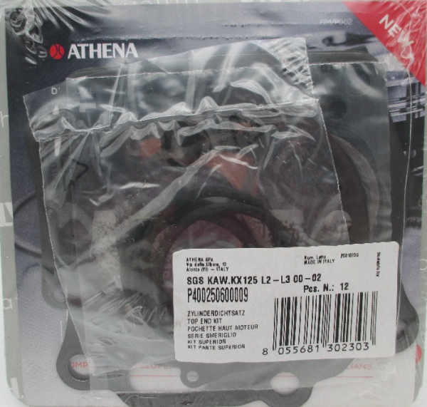 Kawasaki KX125 Bj. 2000 - 2002 Athena Zylinderdichtsatz