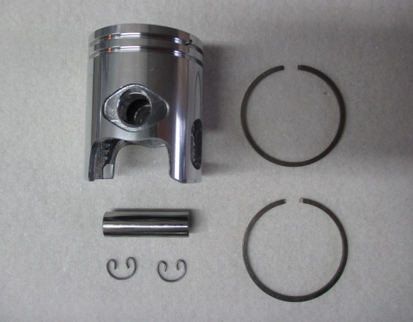 Kolbensatz komplett 41,25 mm 5 Übermaß für Aprilia SR 50 AC Replica Horizontaler Zylinder 1994 - 1996