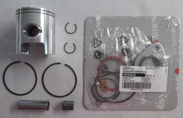 Piaggio Skipper 125 LX Meteor Kolbensatz 55,40mm + Zyl-Dichtungssatz + Lager