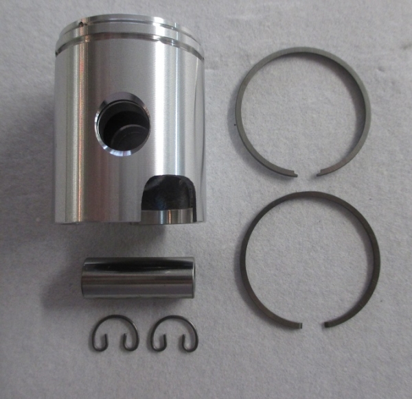 Kolbensatz komplett 39.80mm Standard 12mm Kolbenbolzen für Vespa Super Bravo 25 2-Gang 1987 - 1992