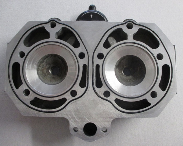 Yamaha RD350 YPVS Zylinderkopfumbau auf O-Ringe Abdichtung