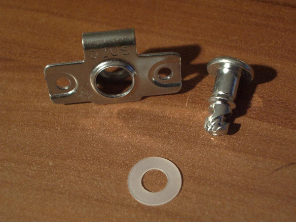 Schnellverschluss Dzus mit Innensechskantl Niet 14mm cpl.