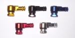 Aluventil 90 Grad Alu 11,3mm für Standard Modelle in rot, gruen, gold, blau, schwarz und silber